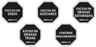 Colombia's front-of-package warning labels