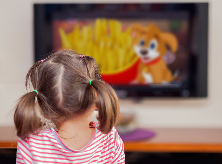 Child Watching TV